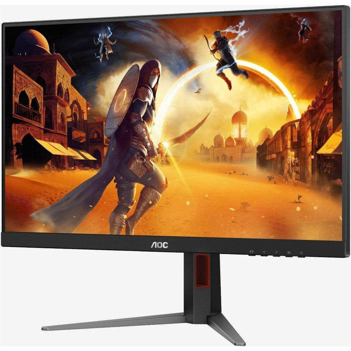 AOC Q27G4N 27" Class WQHD Gaming LCD Monitor - Black, Red