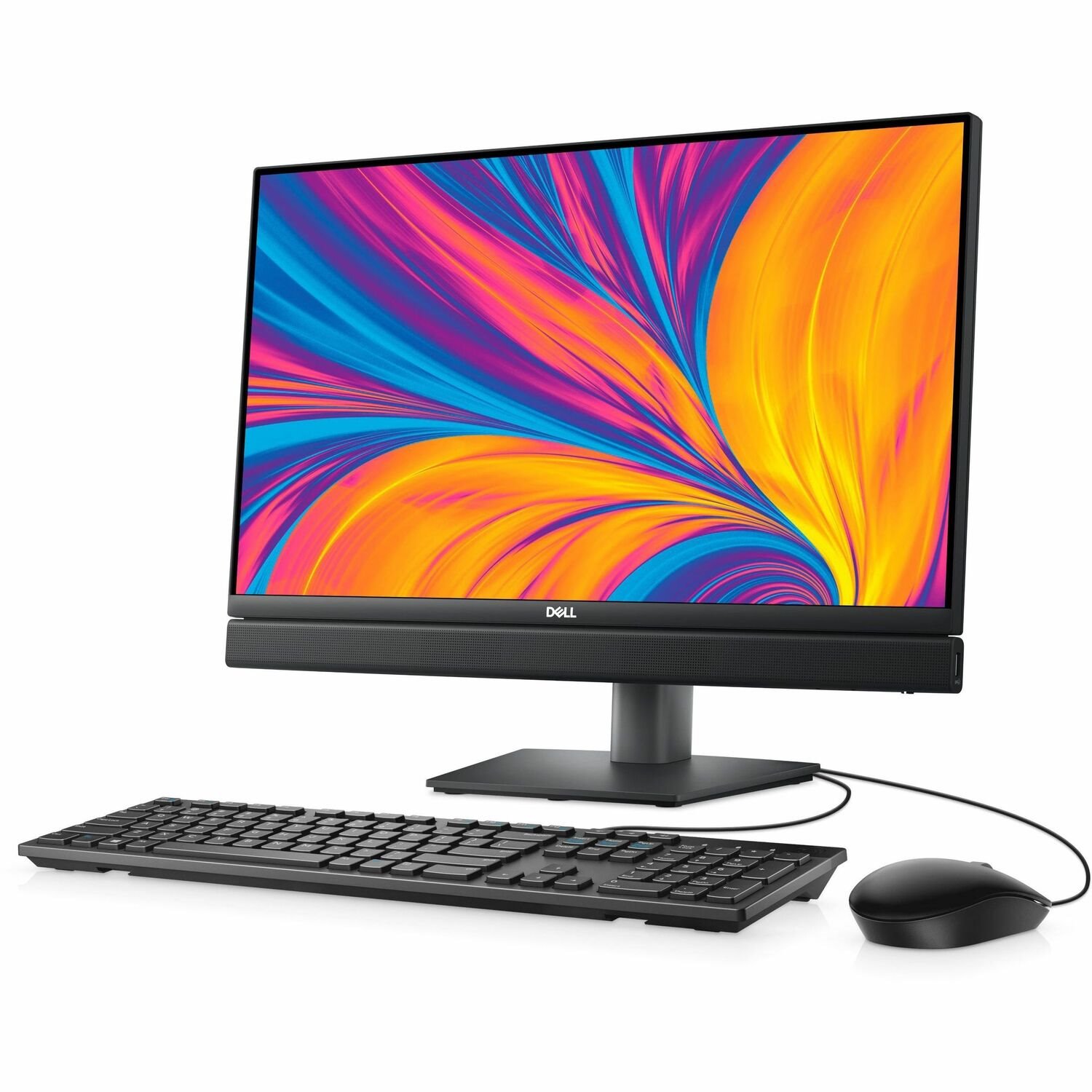 Dell OptiPlex 7000 7420 All-in-One Computer - Intel Core i3 14th Gen i3-14100T - 8 GB - 256 GB SSD - 23.8" Full HD - Desktop - Black