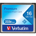 16GB 233X Premium CompactFlash Memory Card