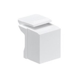 Leviton Blank QuickPort Insert, White (sold in packs of 10)