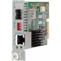 iConverter 10 Gigabit Ethernet Fiber Media Converter SFP+ to RJ-45 10Gbps Module