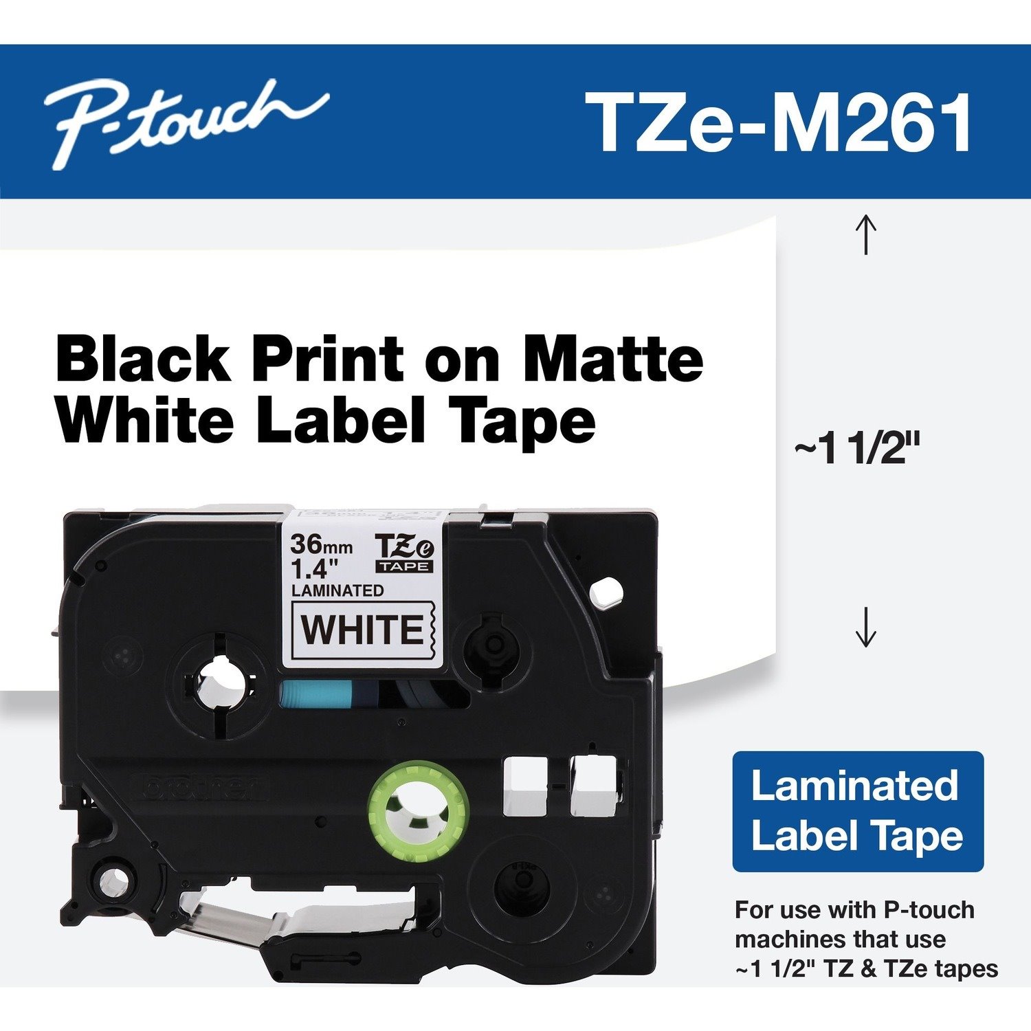 Brother P-touch TZe Label Tape