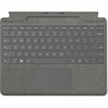 Microsoft Signature Keyboard/Cover Case for 13" Microsoft Surface Pro 8, Surface Pro X, Surface Pro 9 Stylus, Tablet - Platinum