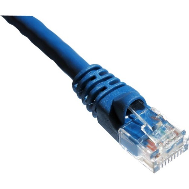 Axiom 100FT CAT6 550mhz S/FTP Shielded Patch Cable Molded Boot (Blue)