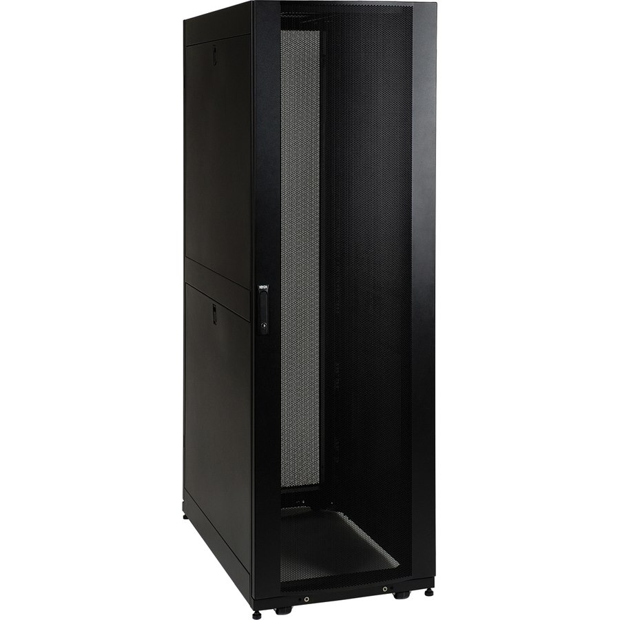 Eaton Tripp Lite Series 45U SmartRack Shallow-Depth Rack Enclosure Cabinet with doors & side panels