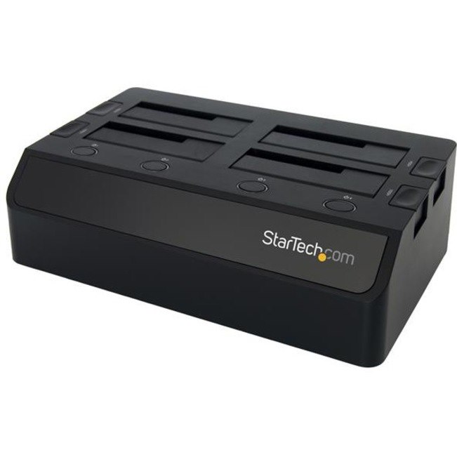 StarTech.com Drive Dock SATA/600 - USB 3.0 Type B Host Interface - UASP Support External - Black