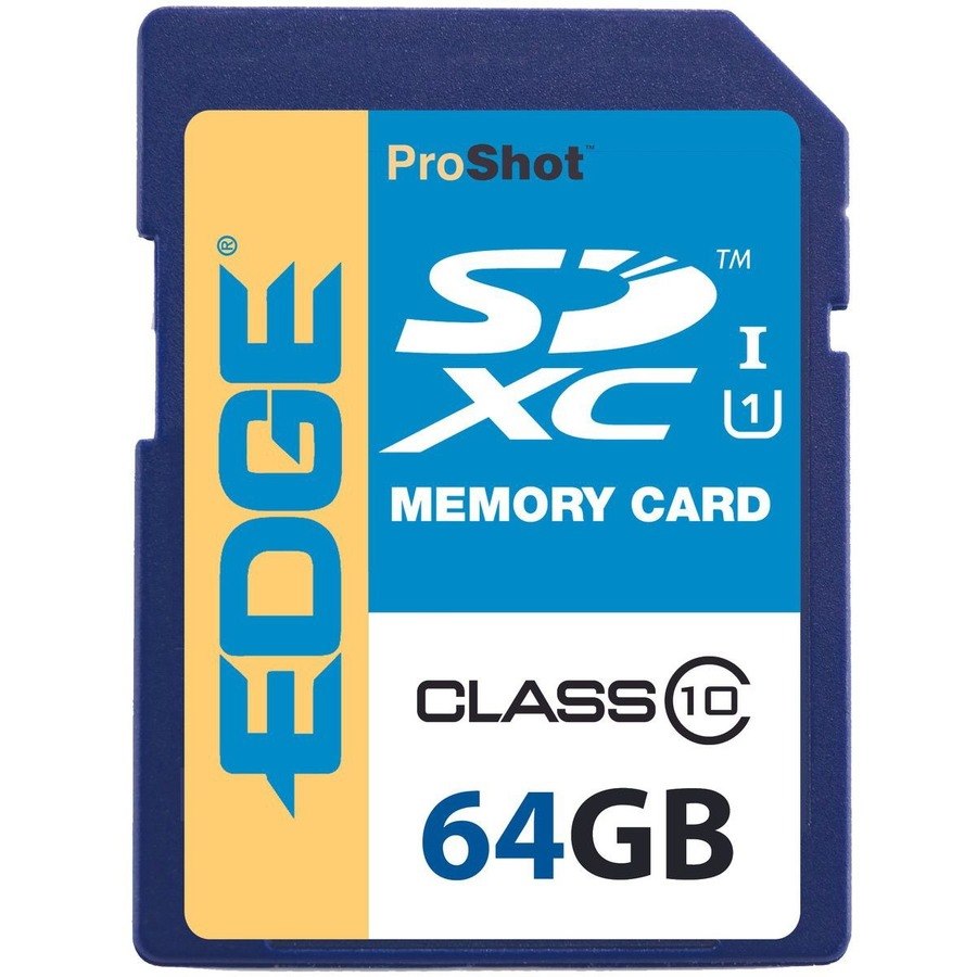 EDGE ProShot 64 GB Class 10/UHS-I (U1) SDXC