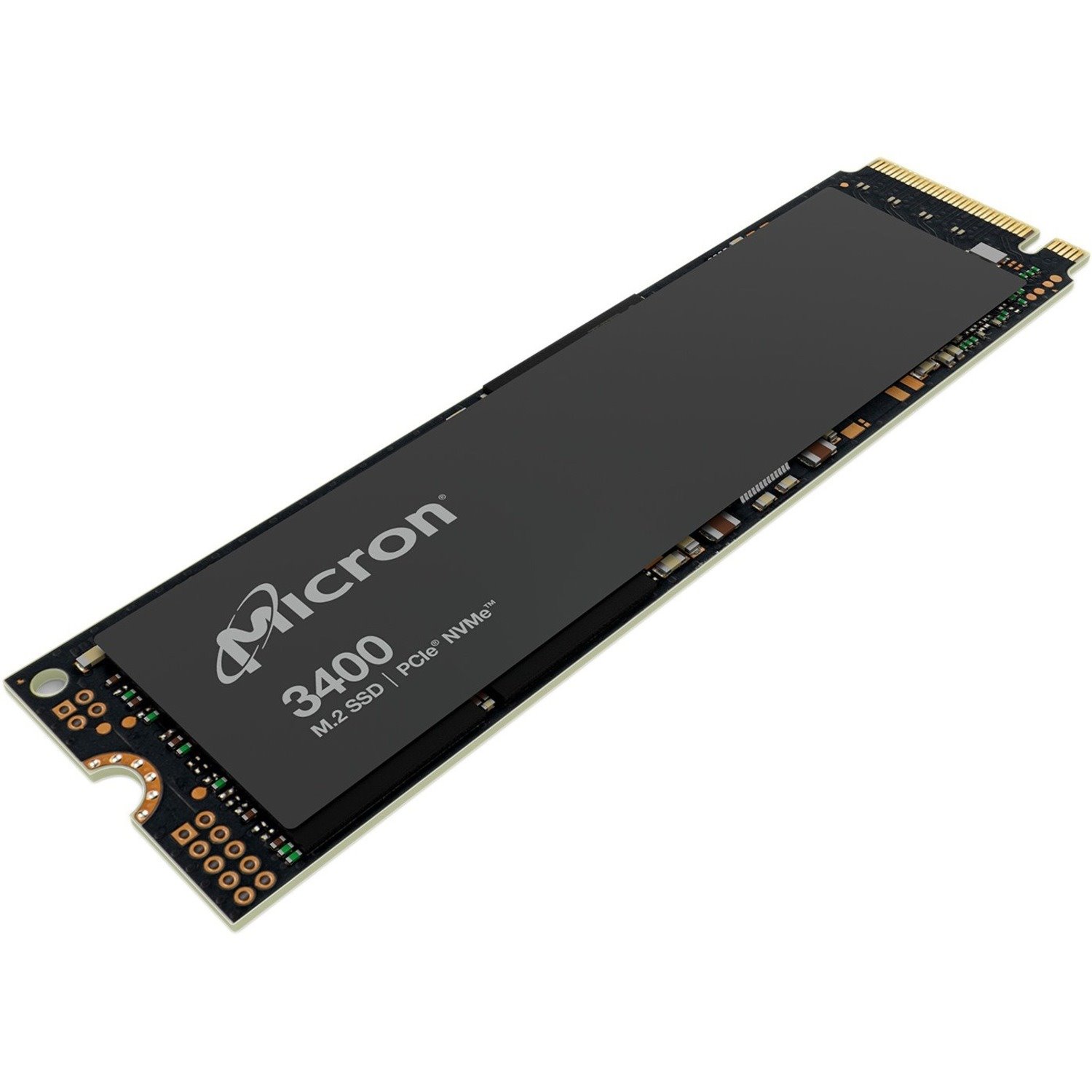 Micron 3400 2 TB Solid State Drive - M.2 2280 Internal - PCI Express NVMe (PCI Express NVMe 4.0)