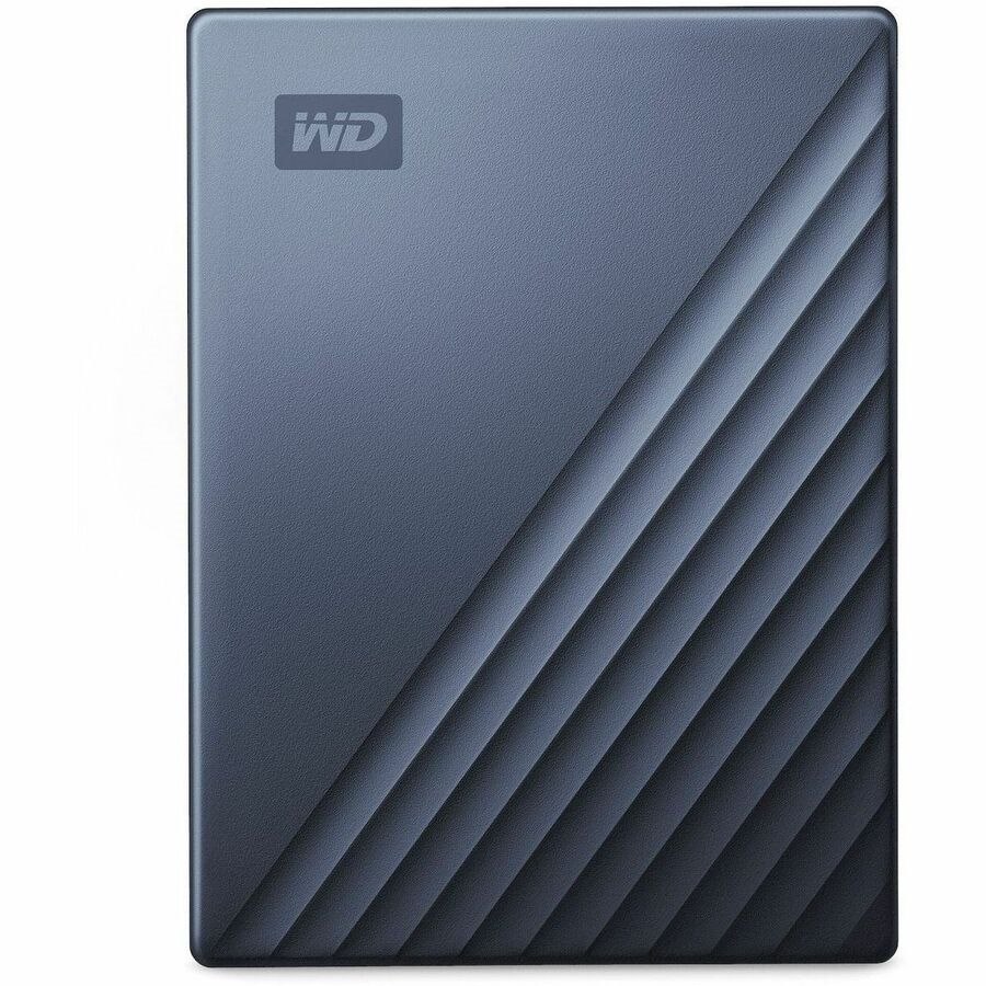 WD My Passport Ultra WDBEJA0060BBL-WESN 6 TB Portable Hard Drive - External - Blue