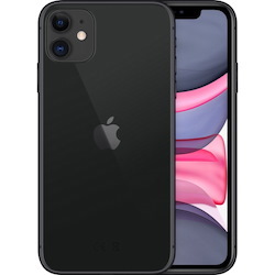 Apple Apple iPhone 11 64 GB Smartphone - 6.1" LCD 1792 x 828 - Hexa-core (LightningDual-core (2 Core) 2.65 GHz + Thunder Quad-core (4 Core) 1.80 GHz - 4 GB RAM - iOS 14 - 4G - Black