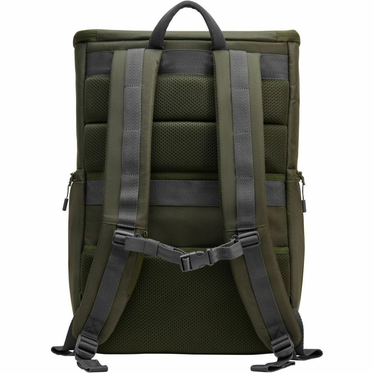 HP Carrying Case (Backpack) for 15.6" Notebook - Gray, Green