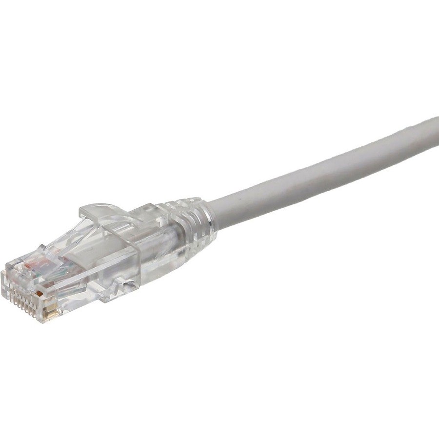 Axiom 12FT CAT6 UTP 550mhz Patch Cable Clear Snagless Boot (White) - TAA Compliant