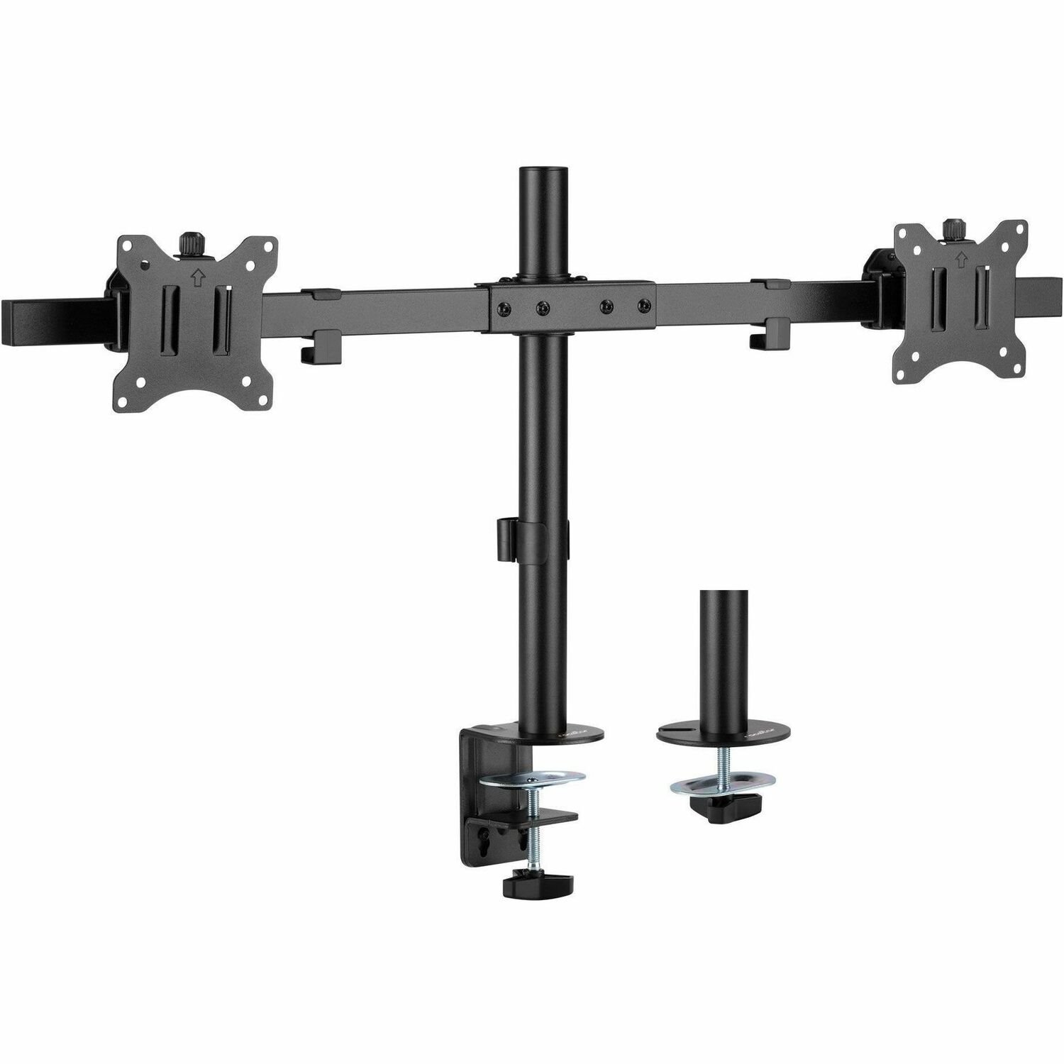 Rocstor ErgoReach Desk Mount for Monitor, Display - Black - Landscape/Portrait