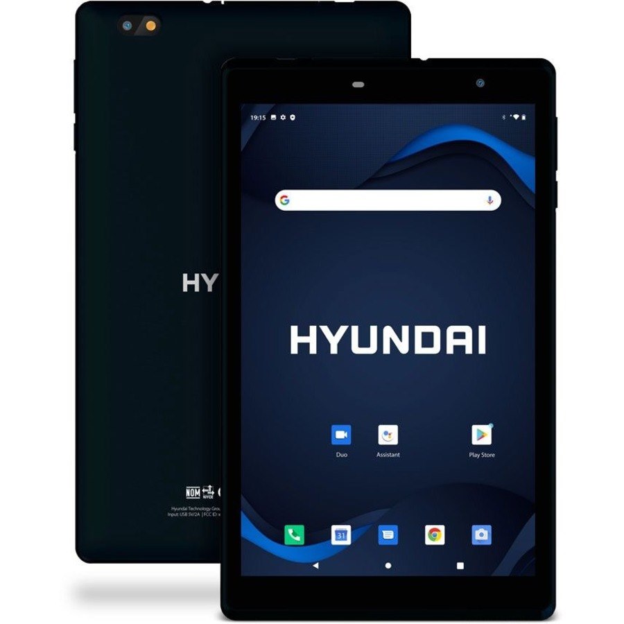 Hyundai HyTab Plus 8LAB1, 8" Tablet, 800x1280 HD IPS, Android 10 Go edition, Octa-Core Processor, 2GB RAM, 32GB Storage, 2MP/5MP, LTE, Black