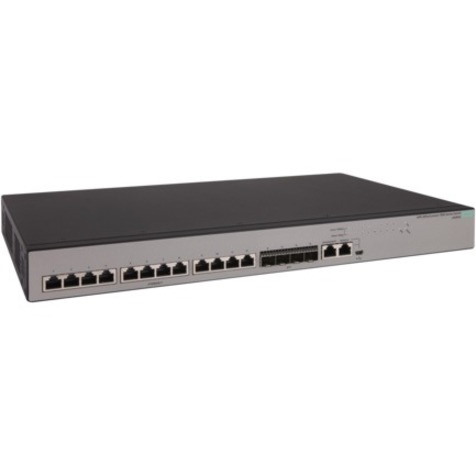 HPE OfficeConnect 1950 1950 12XGT 4SFP+ 12 Ports Manageable Layer 3 Switch - 10 Gigabit Ethernet - 10GBase-T, 10GBase-X