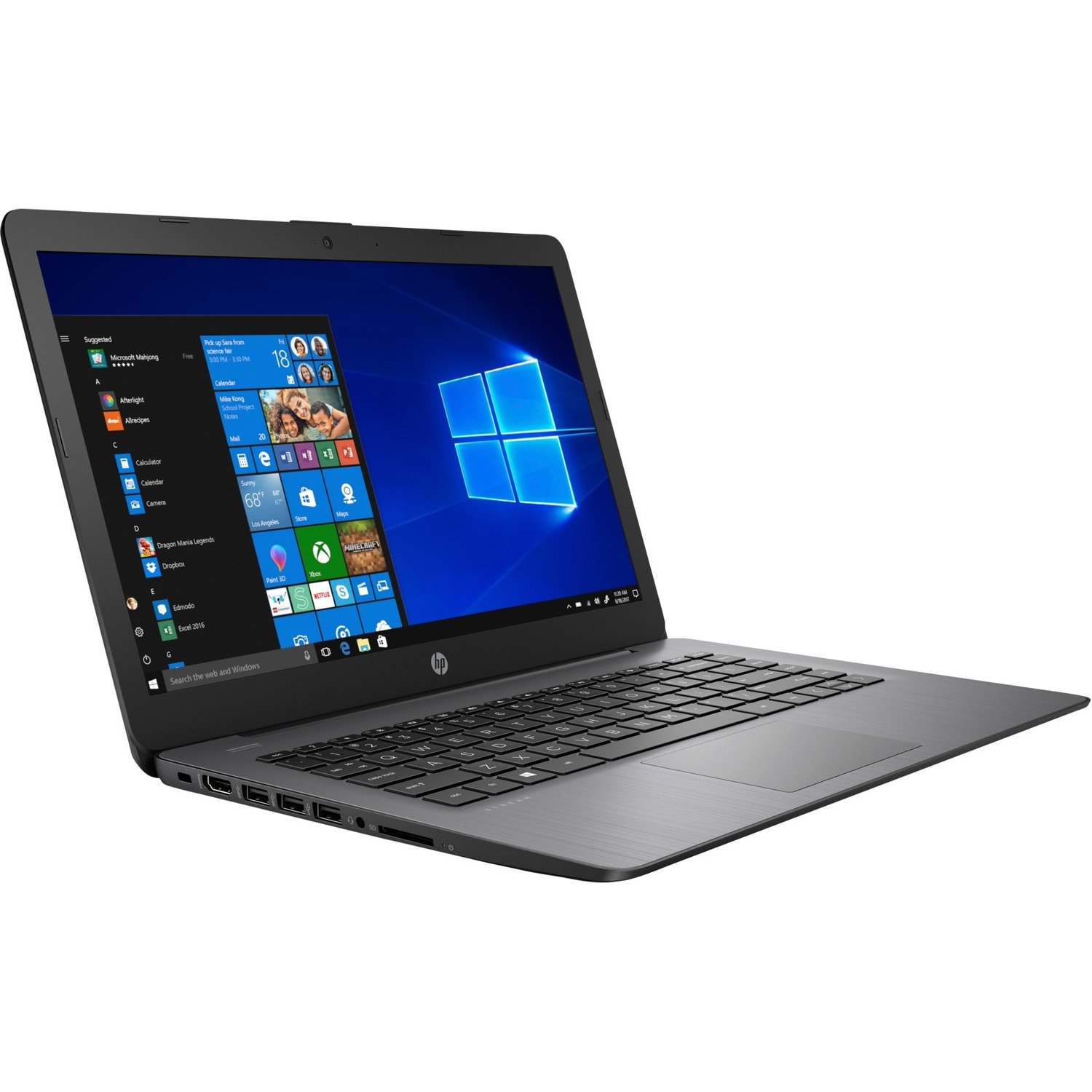 HP 14" Notebook - HD - Intel Celeron N4020 - 4 GB - 64 GB Flash Memory