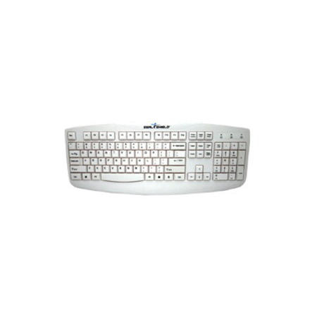 Seal Shield Silver Storm STWK503 Keyboard - Cable Connectivity - USB Interface - English, French - White