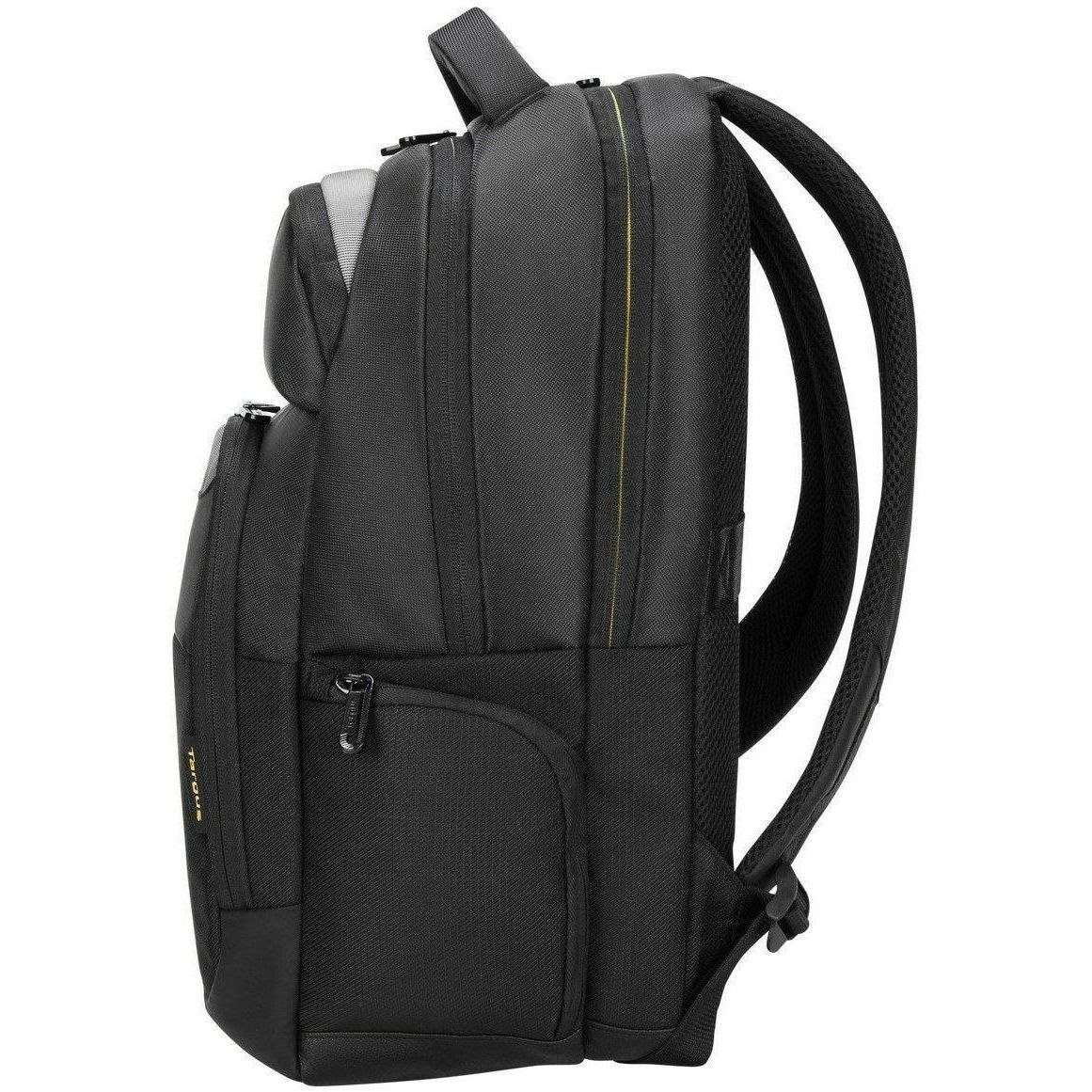 Targus CityGear TCG662GL Carrying Case (Backpack) for 35.6 cm (14") to 39.6 cm (15.6") Notebook, Tablet, Equipment - Black