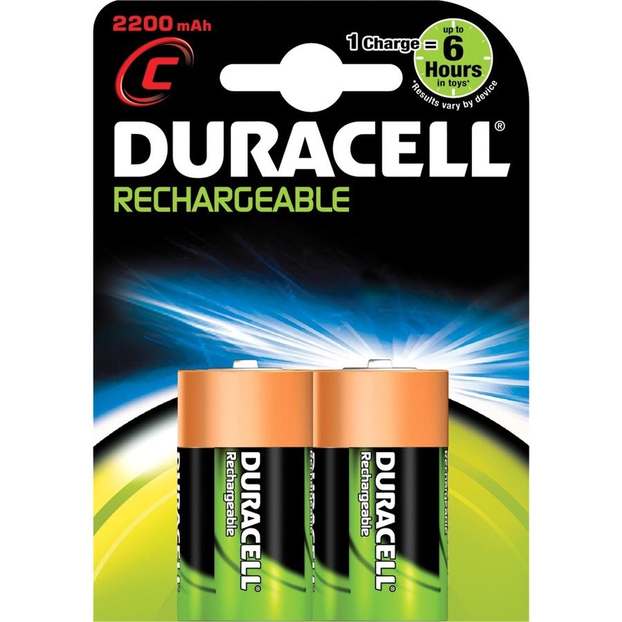 Duracell Battery - Nickel Metal Hydride (NiMH) - 2Pack