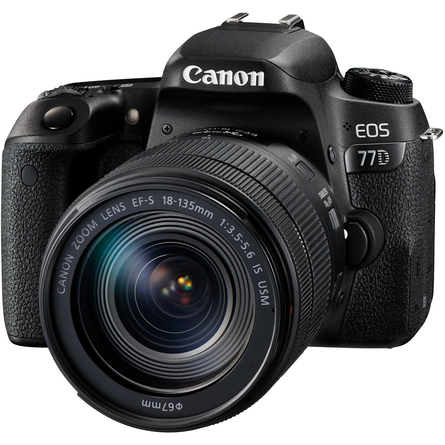 Canon EOS 77D 24.2 Megapixel Digital SLR Camera with Lens - 0.71" - 5.31"
