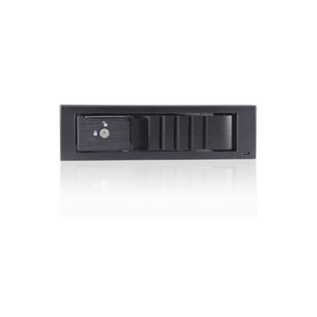 iStarUSA BPN-SEA110HD Drive Bay Adapter for 5.25" - Serial ATA/600, 12Gb/s SAS Host Interface Internal - Black
