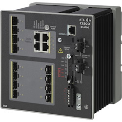 Cisco 4000 IE-4000-8GS4G-E 4 Ports Manageable Ethernet Switch - Gigabit Ethernet - 1000Base-T, 1000Base-X