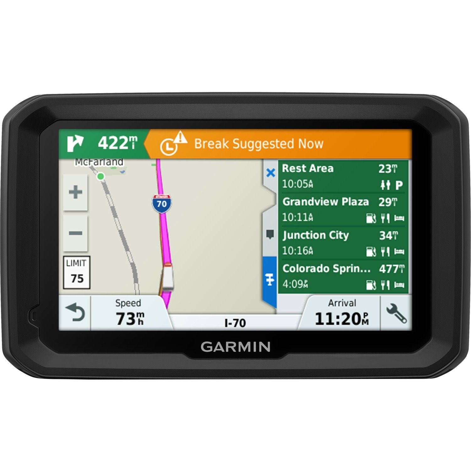 Garmin d&#275;zl 580 LMT-S Automobile Portable GPS Navigator - Portable, Mountable