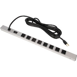 Rack Solutions 15A Vertical Power Strip with 16 Outlets (15ft Cord)