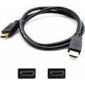 25ft HDMI 1.3 Male to HDMI 1.3 Male Black Cable For Resolution Up to 2560x1600 (WQXGA)