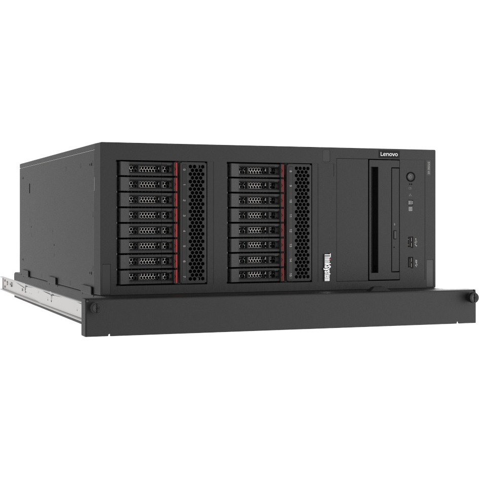 Lenovo ThinkSystem ST250 V2 7D8FA02YNA Tower Server - 1 x Intel Xeon E-2334 3.40 GHz - 16 GB RAM - Serial ATA/600 Controller