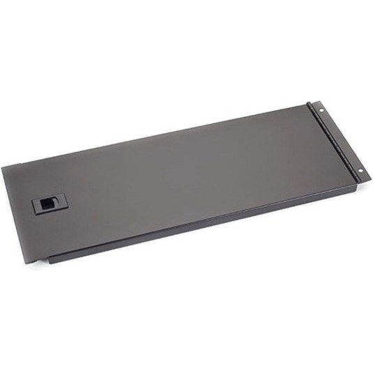 Black Box IT Rackmount Hinged Blanking Panel - 4U, 19" , Black