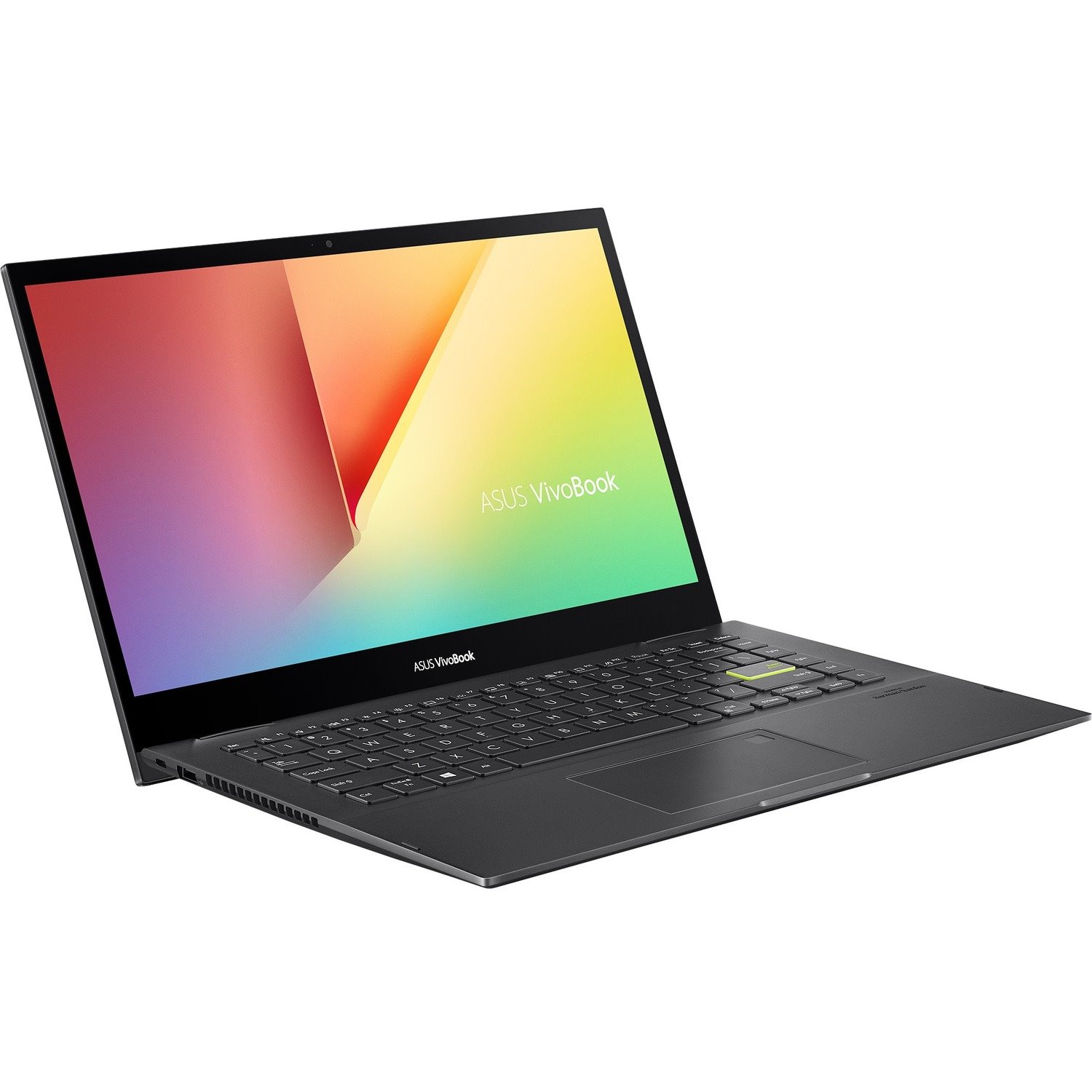 Asus VivoBook Flip 14 TP470 TP470EZ-IH74T 14" Touchscreen Convertible Notebook - Full HD - 1920 x 1080 - Intel Core i7 11th Gen i7-1165G7 Quad-core (4 Core) - 16 GB Total RAM - 512 GB SSD - Indie Black