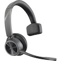 Poly Voyager 4300 UC 4310 UC Wired/Wireless Over-the-head Mono Headset