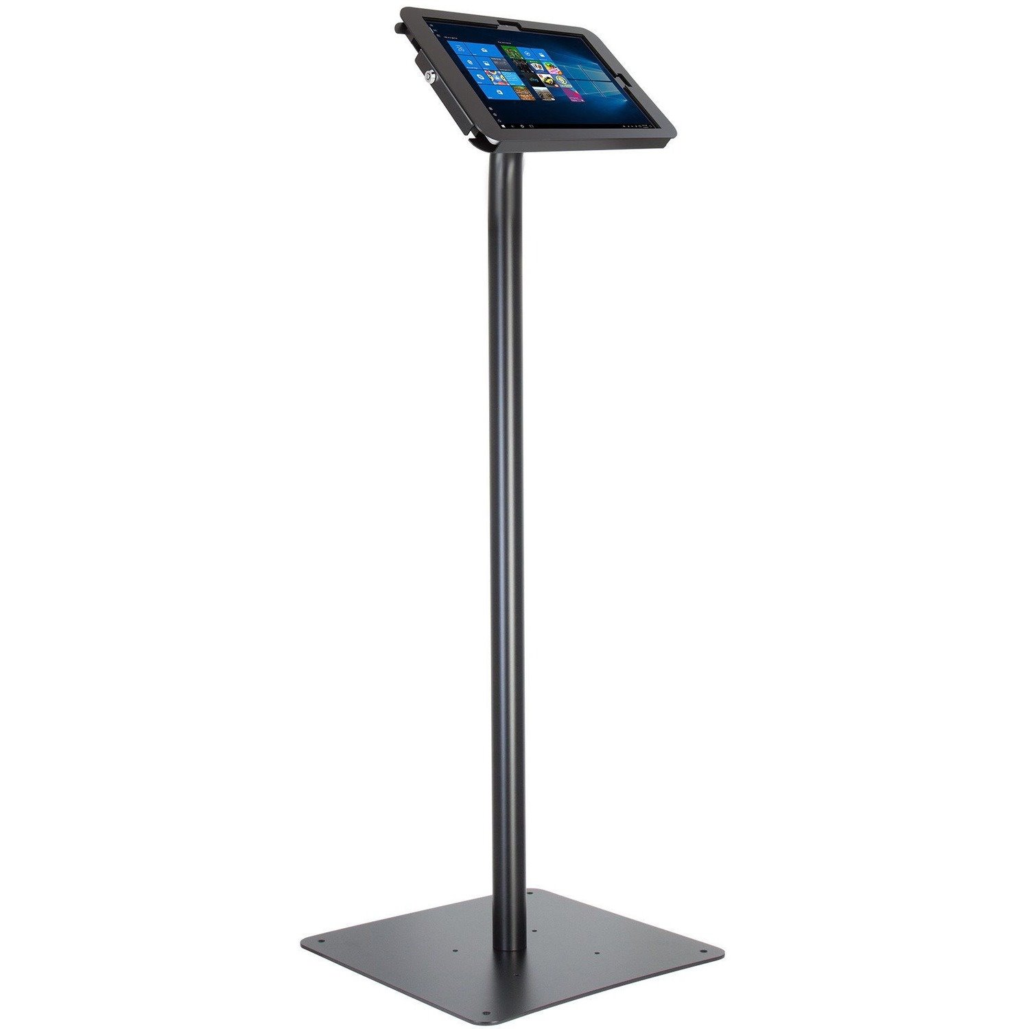 The Joy Factory Elevate II Floor Stand Kiosk for Surface Pro | Pro 4 | Pro 3 (Black)