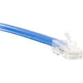 ENET Cat6 Blue 15 Foot Non-Booted (No Boot) (UTP) High-Quality Network Patch Cable RJ45 to RJ45 - 15Ft