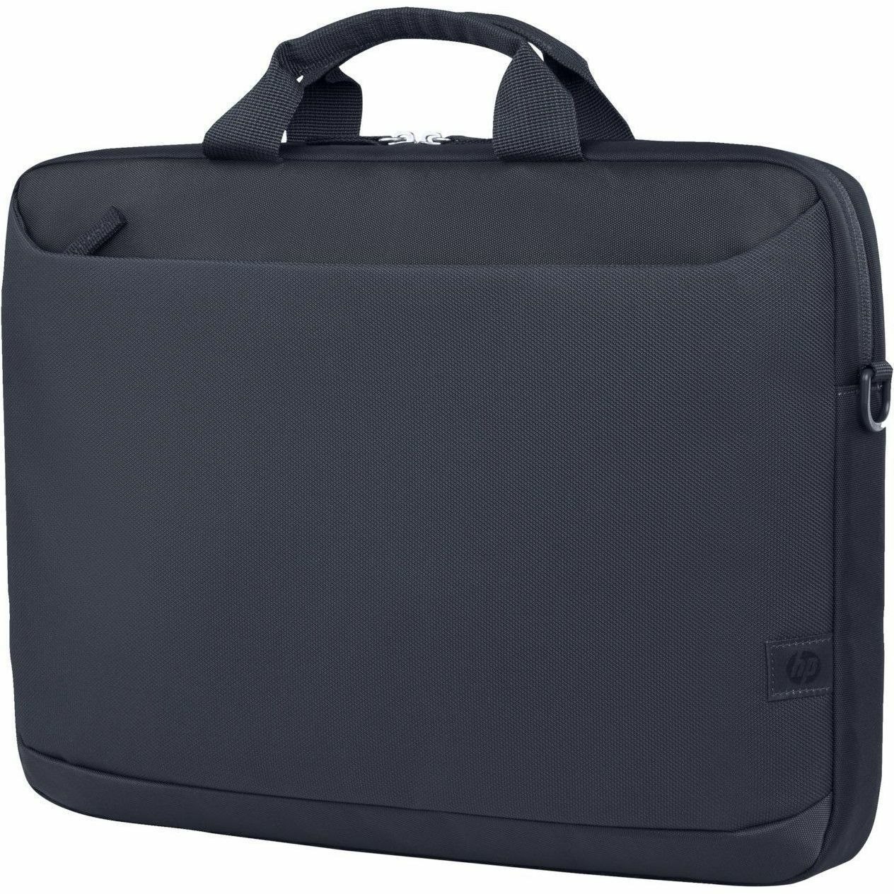 HP Everyday Carrying Case (Briefcase) for 40.6 cm (16") to 40.9 cm (16.1") Notebook - Odyssey Gray