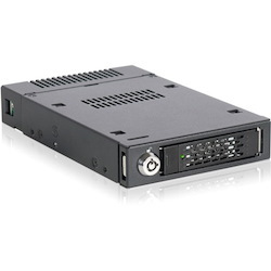 Icy Dock ToughArmor MB601M2K-1B Drive Bay Adapter for 3.5" M.2, SATA/600, PCI Express NVMe - U.2 (SFF-8639) Host Interface Internal - Black