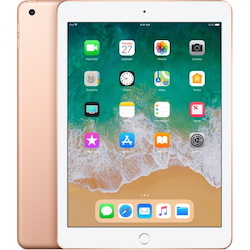 MRJP2X/A - Apple iPad Tablet - 24.6 cm (9.7") - Apple A10 Quad-core (4 Core) - 128 GB - iOS 11 - 2048 x 1536 - Retina Display, In-plane Switching (IPS) Technology - Gold
