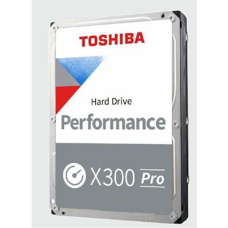 Toshiba X300 Pro HDWR51CXZSTB 12 TB Hard Drive - 3.5" Internal - SATA (SATA/600) - Conventional Magnetic Recording (CMR) Method