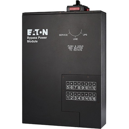 Eaton BPM Bypass Power Module, Wall-mount or rackmount, 3U, Black, Yes, Split-phase (L1, L2, N, G), 9PXM, 9170+, 9155, 9PXSP 8-10K, 1, HW (50-125A), (3) L14-30R, (6) C19