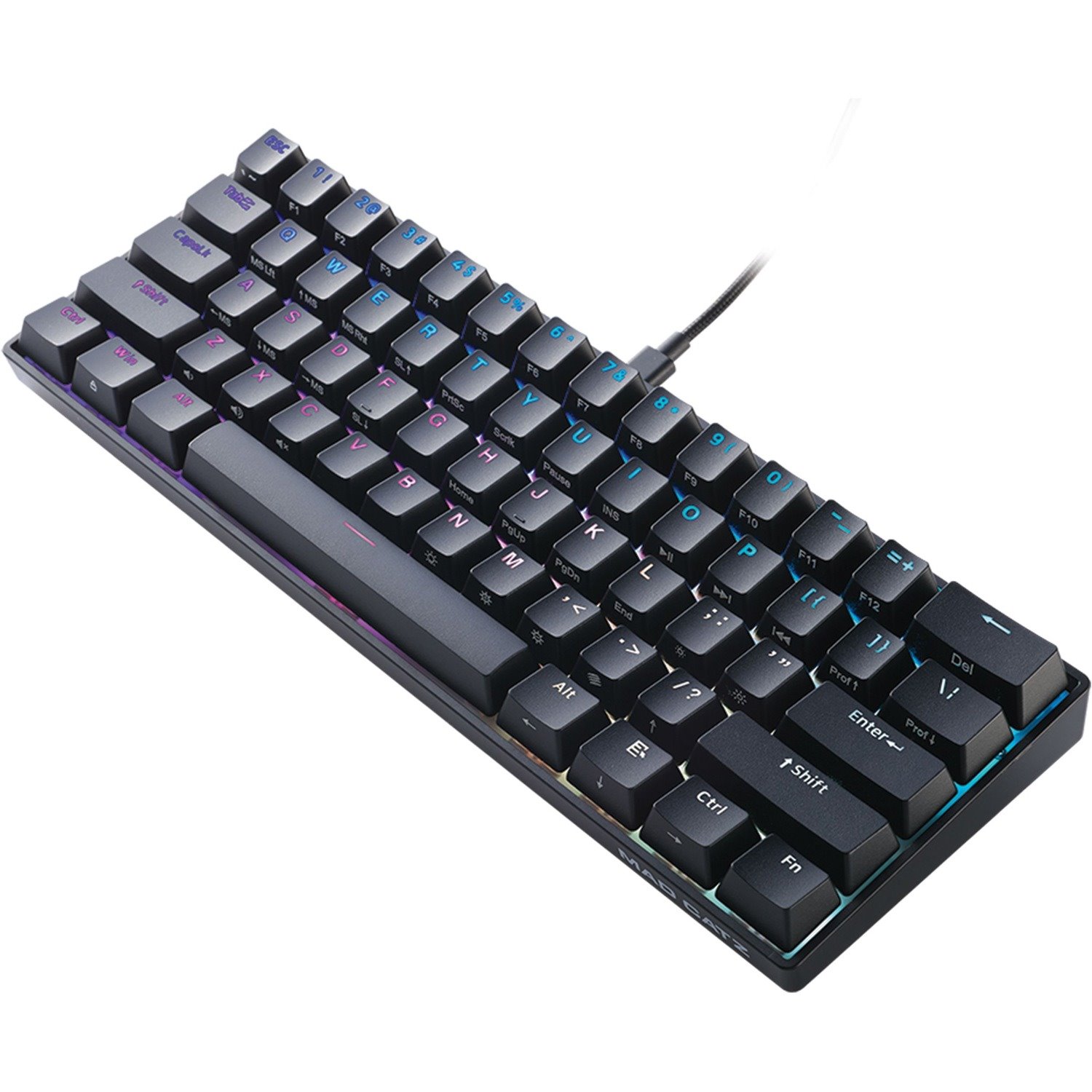 Verbatim S.T.R.I.K.E. 6 60% RGB Mechanical Keyboard