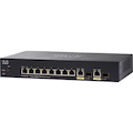 Cisco 250 SG250-10P 10 Ports Manageable Ethernet Switch - Gigabit Ethernet - 10/100/1000Base-TX, 1000Base-X