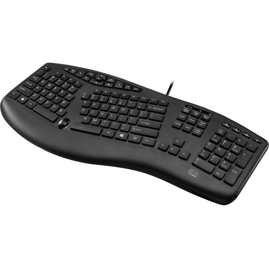 Adesso TruForm Media 160 USB Ergonomic Desktop Keyboard