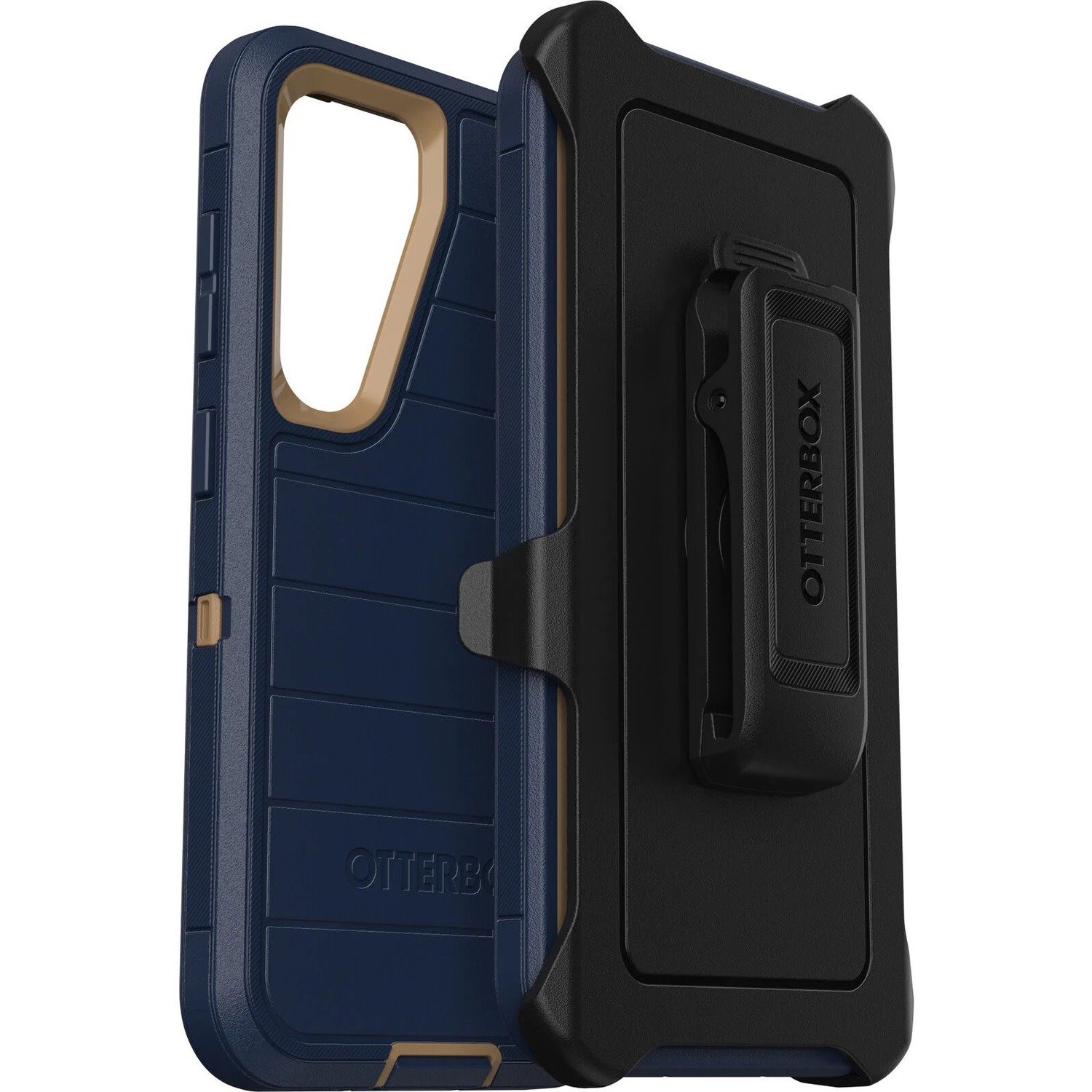 OtterBox Defender Series Pro Rugged Carrying Case (Holster) Samsung Galaxy S23 Smartphone - Blue Suede Shoes