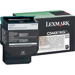 Lexmark C544X1KG Original Laser Toner Cartridge - Black Pack