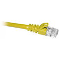 ENET Cat6 Yellow 35 Foot Patch Cable with Snagless Molded Boot (UTP) High-Quality Network Patch Cable RJ45 to RJ45 - 35Ft