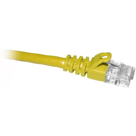 ENET Cat6 Yellow 35 Foot Patch Cable with Snagless Molded Boot (UTP) High-Quality Network Patch Cable RJ45 to RJ45 - 35Ft