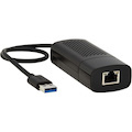 Tripp Lite by Eaton USB to RJ45 Gigabit Ethernet Network Adapter (M/F) - USB 3.1 Gen 1, 2.5 Gbps Ethernet, Black