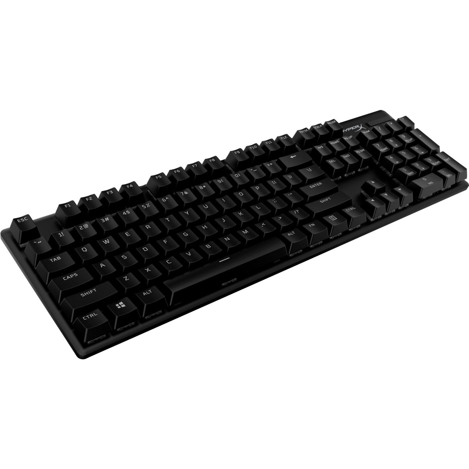 HyperX Gaming Keyboard - Cable Connectivity - LED - English (US) - Black