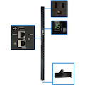 Tripp Lite by Eaton 1.4kW Single-Phase Switched PDU - LX Interface, 120V Outlets (16 5-15R), 10 ft. (3.05 m) Cord with 5-15P, 0U, TAA